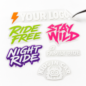 Calcomanías Personalizadas para Ventanas de Automóviles, Resistentes a los Rayos UV y a la Intemperie, Adhesivos de Vinilo para Parachoques, Logotipos para Automóviles, Venta al por Mayor - Product Image 1