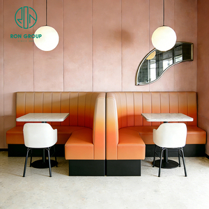 Ensemble de mobilier de <span class=keywords><strong>restaurant</strong></span> en marbre pour café : chaises, tables, canapés et banquettes - Product Image 1