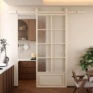 Premium Aluminum French <strong>Barn</strong> <strong>Sliding</strong> <strong>Doors</strong> for Hotel Restaurant Villa Kitchen Bathroom-Water Resistant Commercial Interior <strong>Doors</strong> - Product Image 1