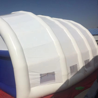 Tentes gonflables géantes pour événements WINSUN, tente à bulles gonflable blanche d'usine pour les fêtes, les expositions, les abris