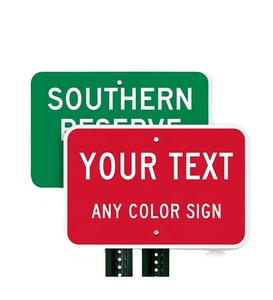 Hot Bán Tùy Chỉnh Hợp Kim Nhôm Phản Quang Vật Liệu Kim Loại Trống Dấu Hiệu Đường An Toàn Giao Thông Cảnh Báo Dấu Hiệu - Product Image 5