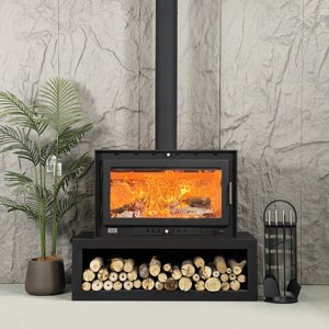 Stufa a Legna ad Alta Efficienza, Risparmio Energetico, Basso Consumo, Riscaldatore Domestico - Product Image 3