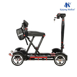 Scooter électrique pliable léger pour personnes handicapées, scooter de mobilité pour personnes âgées, 4 roues, moteur sans balais, batterie au lithium - Product Image 3