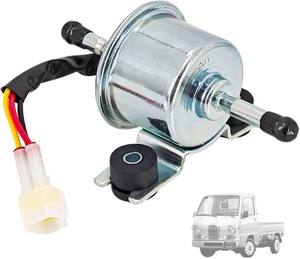 V2607 Electronic Fuel Pump, 12V / 24V, Plug-and-Play, Stable Fuel Flow, for Kubota V2607 Engines - Product Image 1