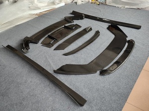 Kit Carrozzeria in Fibra di Carbonio per <span class=keywords><strong>Ferrari</strong></span> California 2009-2014, Spoiler Anteriore, Diffusore Posteriore, Spoiler Bagagliaio, Minigonne Laterali per Auto da Corsa - Product Image 5