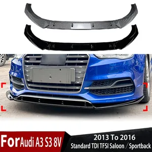 Para A3 S3 8V Standard TDI TFSI Saloon / Sportback 2013 2014 2015 2016, Alerón Delantero, Difusor, Kit de Carrocería - Product Image 1