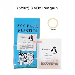Élastiques en caoutchouc orthodontique dentaire/motif de parc de zoo bandes de caoutchouc élastiques dentaires/joint torique élastique - Product Image 3