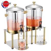 Restaurant Equipment Commercial Dispenser Juice Ice Cool Or Hot Drink Beverage Dispenser 8L/16L Gold Juicer Dispenser