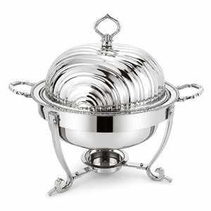 Plat de service isotherme en acier inoxydable pour maintenir la température des aliments lors de buffets, traiteurs, mariages, banquets, hôtels - Product Image 6