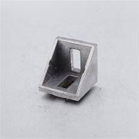 310,03/370,03 OEM personalizado de perfil de aluminio de la serie 40, de ángulo recto soporte de esquina