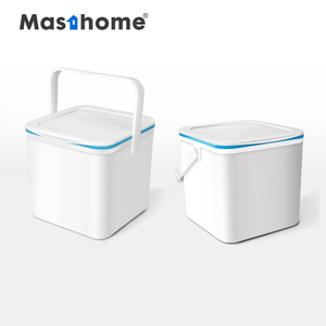 Masthome plastic indoor garbage kitchen recycle cabinet rubbish waste dust compost trash bin