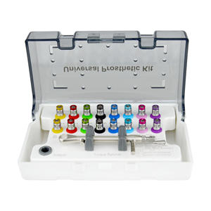 Kit de Ferramentas para Restauração de Implantes Dentários em Aço Inoxidável Manual, Conjunto de Chaves Cirúrgicas Orais para Sistema Universal de Dentes - Product Image 1