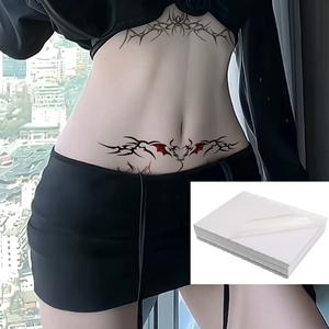 Papel de Transferencia para Tatuajes Temporales A4, Imprimible, Color Blanco, Diseño Indio Sexy, Logotipo Personalizado, Venta al por Mayor, Calcomanías Temporales, Pegatinas de Tatuajes Deslizables en Agua - Product Image 5