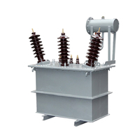 Transformateur triphasé immergé dans l'huile 30KVA-2500 KVA 11/0.4 KV 50Hz S11 à trois bobines pour distribution haute tension