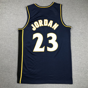 Maillot de basket des Washington Wizards # 4 Dybantsa # 23 Jordan # 3 Beal # Collection d'uniformes cousus pour hommes 33 Kuzma - Product Image 2