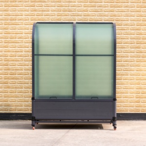 Portable Mini Movable Modern Metal <b>Frame</b> PVC <b>Raised</b> Garden <b>Bed</b> with Polycarbonate Greenhouse Eco-Friendly Plant Tent - Product Image 4