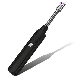 Nouveau puissant coupe-vent 360 degrés bougie charbon Cycle Charge cuisine Plasma Arc USB briquet pour cuisine extérieure - Product Image 3