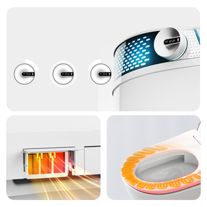 Nouvelle conception de <span class=keywords><strong>WC</strong></span> intelligent à poser au sol, toilette automatique, cuvette de toilettes intelligente, toilettes intelligentes pour salle de bain - Product Image 4
