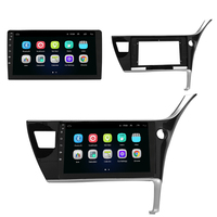 Autoradio Android 15 pour Corolla 2014-2018, Navigation GPS 10 Pouces, Commande Vocale, Multimédia pour Lecteur, Montage sur Tableau de Bord