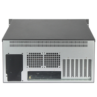 Mendukung empat arah GPU 5U rak Mount Server Chassis Aluminium EATX industri PC Server Case dengan penuh PCIE Slot