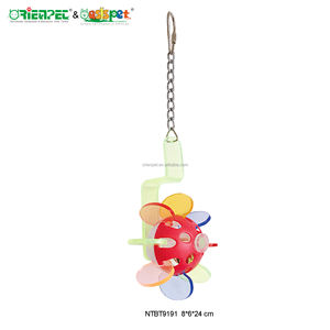 Orienpet & Oasispet Huisdierenspeelgoed Acryl Kleurrijk Vogelspeelgoed Nt9194 Vogelproducten - Product Image 3