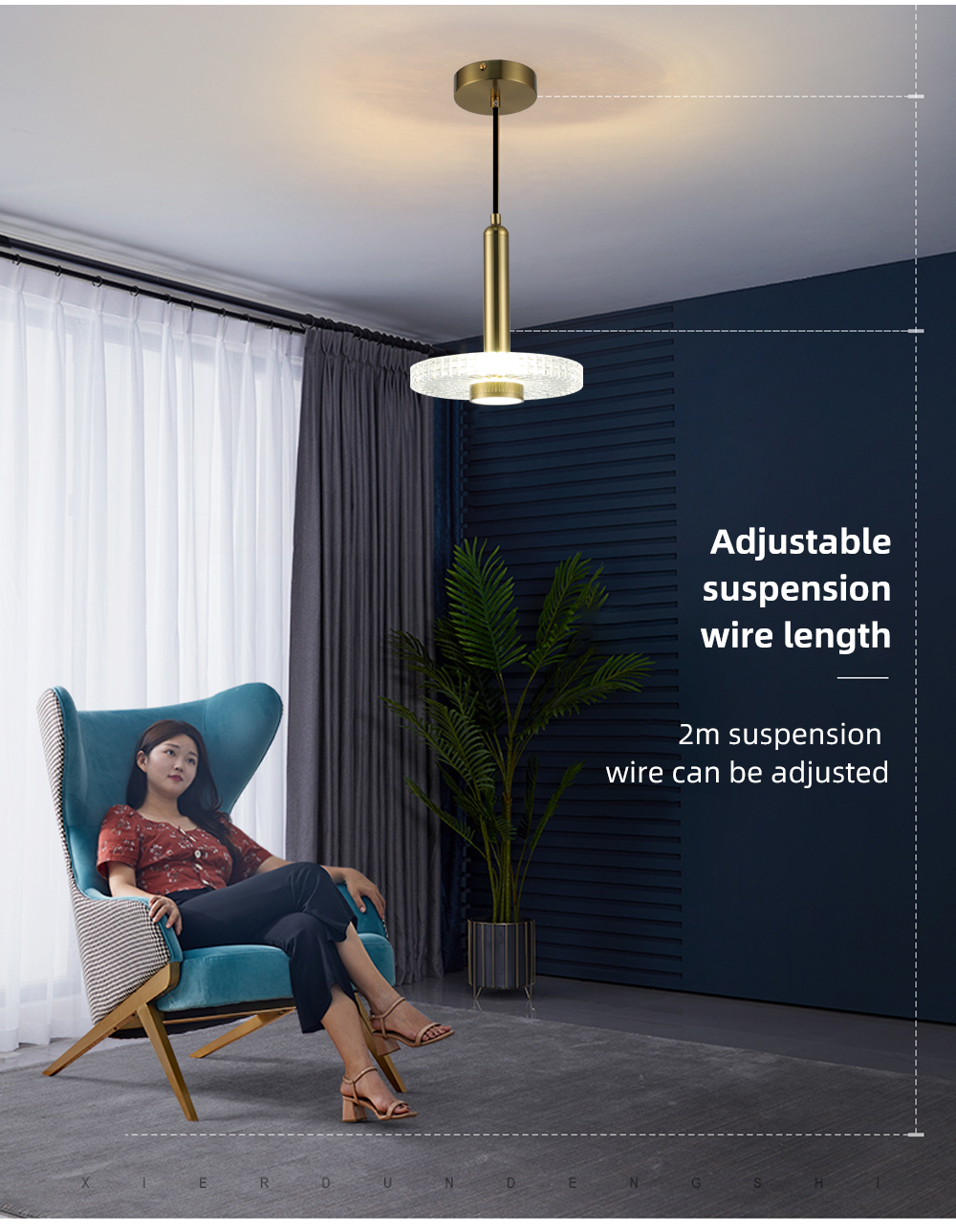 Wholesale Indoor Home Metal  Lighting Pendant Light Art Decoration Chandelier