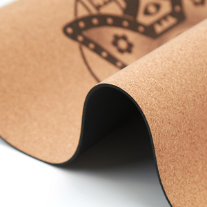 Tapete de <span class=keywords><strong>Yoga</strong></span> de Corcho Natural Grueso y de Alta Calidad con Diseño Personalizado <span class=keywords><strong>para</strong></span> <span class=keywords><strong>Principiantes</strong></span> - Product Image 1