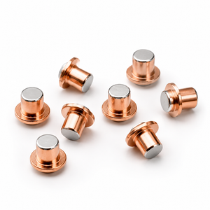 Rivets de contact bimétalliques OEM, points de contact électriques en argent, rivets de contact en argent - Product Image 1