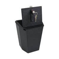 Coffre-fort de console robuste pour Land Rover Defender, coffre-fort intégré à la console centrale (2019-2024)