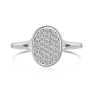 <span class=keywords><strong>Anelli</strong></span> <span class=keywords><strong>in</strong></span> <span class=keywords><strong>Argento</strong></span> S925 con Zirconia 5A di Forma Ovale a Fagiolo, Design Personalizzato, Gioielli <span class=keywords><strong>in</strong></span> <span class=keywords><strong>Argento</strong></span> Fine Dylam - Product Image 1