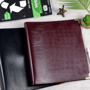 Custom Leather <strong>Binders</strong> 3 <strong>Ring</strong> Folders <strong>A3</strong> <strong>Binders</strong> - Product Image 1