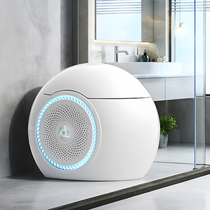 Умный круглый унитаз для ванной комнаты - Product Image 1