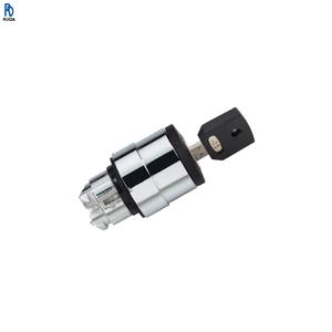 Interrupteur à clé pour contrôleur PLC, capteur, tête de 22 mm, 2 vitesses, fonctionnement à rappel par ressort, IP69K IP67 IP66, Série Harmony, Neuf, Original - Product Image 1