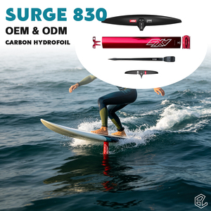 SURGE 830 คาร์บอนไฮโดรฟอยล์ สำหรับการเล่นแบบ Rail to Rail Carving ที่ความเร็วต่ำ รองรับการเล่นเซิร์ฟฟอยล์ในคลื่นทะเลขนาดกลาง พร้อมระบบ AXIS - Product Image 1