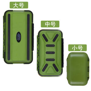 Boîte à leurres en ABS étanche 2 couches 20-30L 28x18x6cm Stockage de pêche en lac de mer - Product Image 2