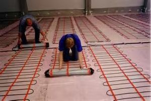 Système de <span class=keywords><strong>tapis</strong></span> chauffant avancé pour l'installation <span class=keywords><strong>sous</strong></span> carrelage avec chauffage uniforme et conception de panneau de commande en sourdine - Product Image 5