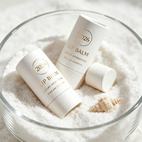 Tube en papier écologique personnalisé pour baume à lèvres, déodorant stick, rouge à lèvres, emballage cosmétique biodégradable