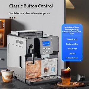 <span class=keywords><strong>Macchina</strong></span> per <span class=keywords><strong>Caffè</strong></span> Espresso Semiautomatica per Uso Domestico, Grande Capacità 40 Oz, Risparmio Energetico, <span class=keywords><strong>Caffè</strong></span> Macinato Fresco - Product Image 5