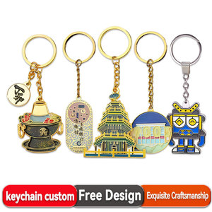 Giá rẻ Tùy chỉnh hình Silicone 2D 3D Key chủ cá nhân logo mềm <span class=keywords><strong>PVC</strong></span> cao su <span class=keywords><strong>Keychain</strong></span> dễ thương - Product Image 6