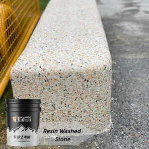 Revêtement liquide en résine acrylique Wufushan pour pierre lavée, idéal pour sols, murs extérieurs et peinture marine, écologique et imperméable - Product Image 4