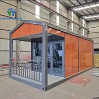 Conteneur A-Frame 20 pieds portable pour toilettes, douche, supermarché, bureau, logement et cuisine