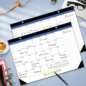 Carnet de notes promotionnel personnalisé cahier en papier a5 journal 2024 2025 planificateur hebdomadaire mensuel <span class=keywords><strong>calendrier</strong></span> mural planificateur - Product Image 3