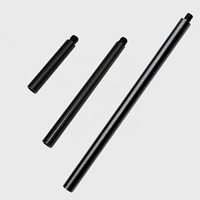 Tige d'extension universelle en aluminium, bas de tige femelle 1/4 pouce, haut de tige mâle 1/4 pouce, pour trépieds et perches, allongement pour équipement photographique