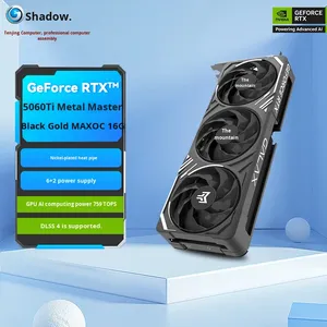 การ์ดจอเกมมิ่งสำหรับเดสก์ท็อป Galax RTX 5060 TI Metal Edition Magic Saint Blade OC 16G 8G พัดลมใหม่ - Product Image 3