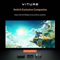 VITURE Pro Companion Switch Games, visionnement de jeux en deux joueurs, vidéo 3D, autonomie de la batterie de 20 heures, compatible avec les lunettes AR courantes, fabriqué en Chine