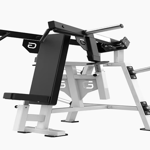 批发商用压肩机平板加载力量训练健身中心健身器材 - Product Image 1