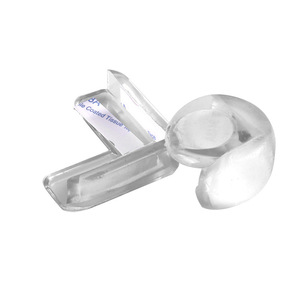 L-Shaped Silicone <b>Corner</b> <b>Protector</b> Transparent Thickened Safety Guard For Children Furniture Edge Protection - Product Image 4