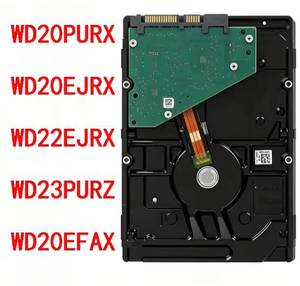 ฮาร์ดดิสก์ WD20PURX WD20EJRX WD22EJRX WD23PURZ WD20EFAX ขนาด 2TB 3.5 นิ้ว SATA สำหรับกล้องวงจรปิด NVR NAS - Product Image 1