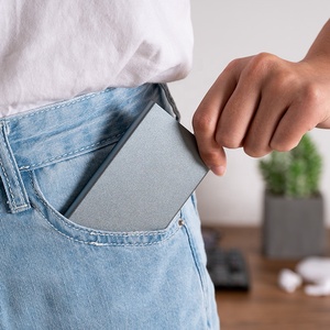 TILONSTAR TWM110 Custom <b>Slim</b> Business <b>Card</b> Case Aluminum Pop Up Credit <b>Card</b> <b>Holder</b> with RFID Blocking - Product Image 6