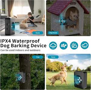 Intérieur Extérieur 3 Modes Contrôle des Aboiements de Chien 33 pieds Rechargeable Dispositifs <span class=keywords><strong>Anti</strong></span>-<span class=keywords><strong>Aboiement</strong></span> de Chien Dispositif <span class=keywords><strong>Anti</strong></span>-<span class=keywords><strong>Aboiement</strong></span> Ultrasonique - Product Image 5